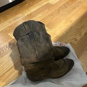 Durango Black and Brown Cowboy Boots